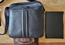 TOD'S Borsa Tracolla Uomo NUOVA in Vera PELLE *SPEDIZIONE in Italia GRATUITA!!*