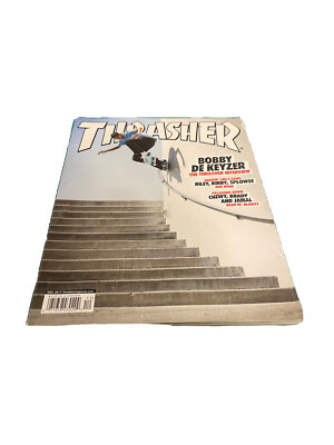 Thrasher Skateboard Magazine December 2017 Issue #449 Bobby De Keyzer Skateboard