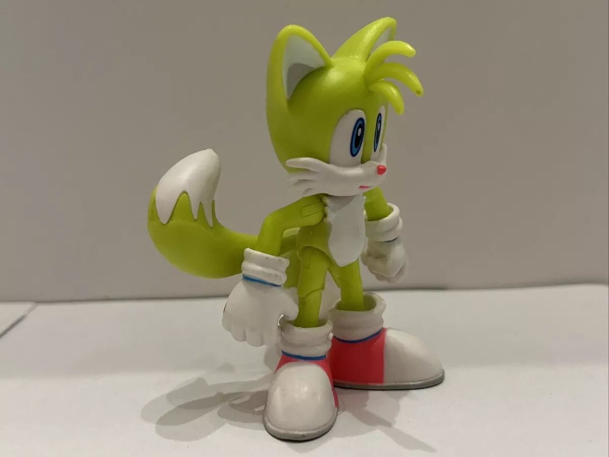 Sonic The Hedgehog NEON TAILS Super Ring 30th Anniversary Jakks 4