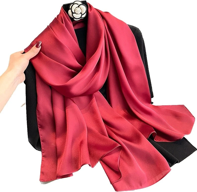 Silk Christmas Scarves & Wraps for Women