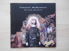 Loreena McKennitt autograph signed CD booklet "The Mask And Mirror"