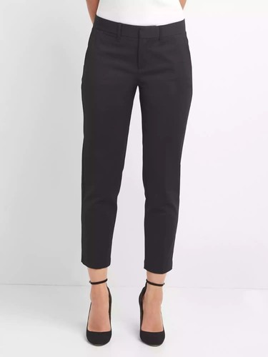NWT Gap Slim crop pants, True Black SIZE 20 REG #466328 T0929 | eBay