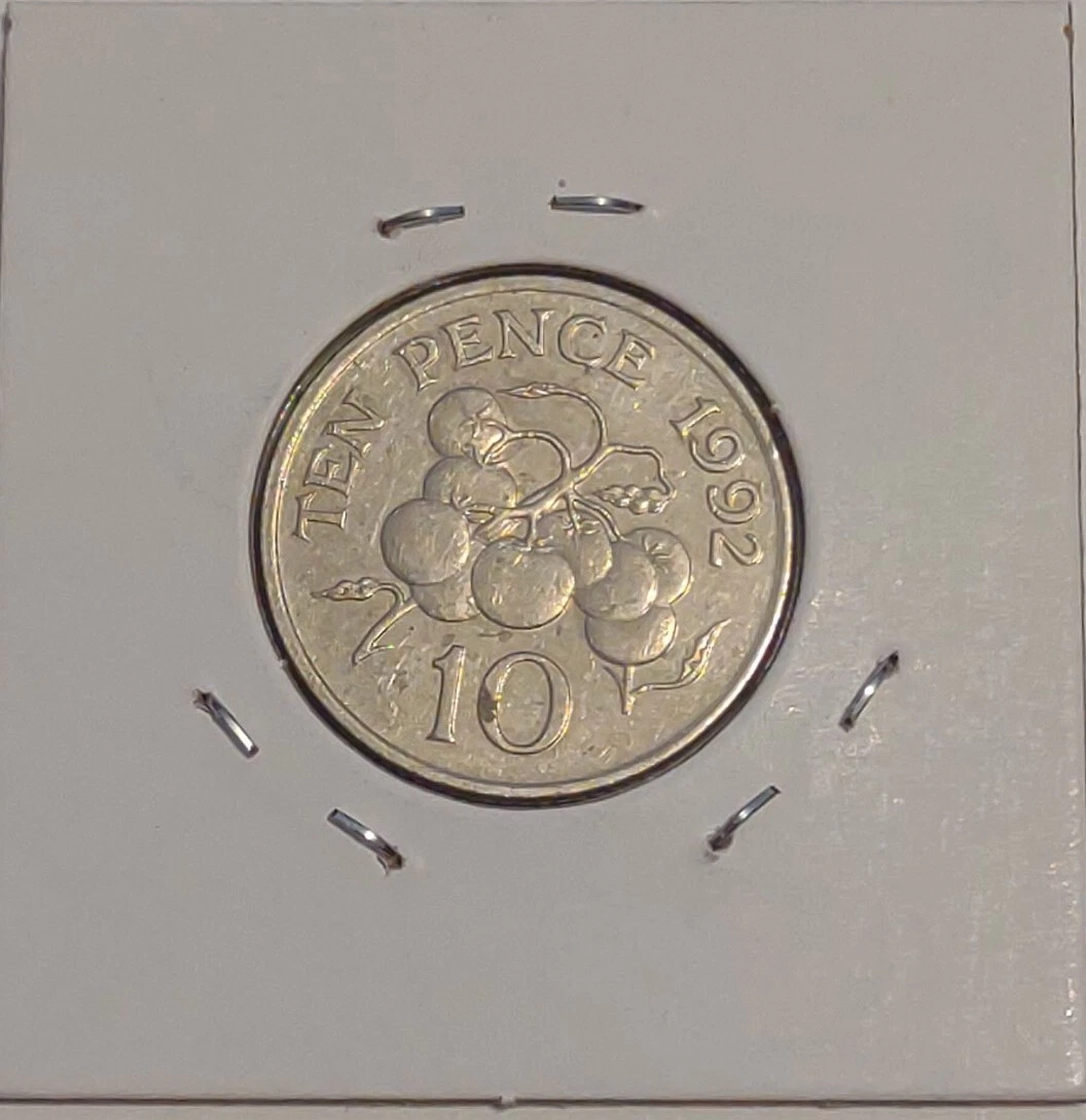 10p 1992 bailiwick of jersey sales