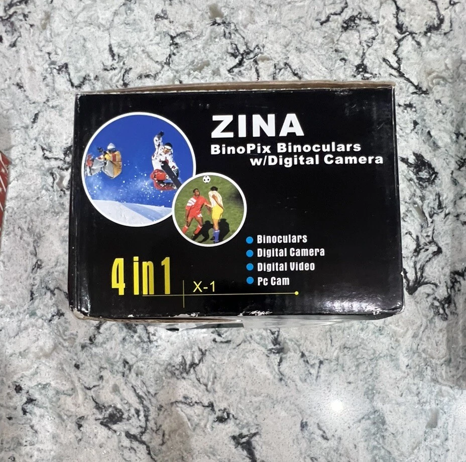Zina Binoculars Digital Camera Digitial Video Y2K PC Cam Camera BinoPix - Image 3 of 4