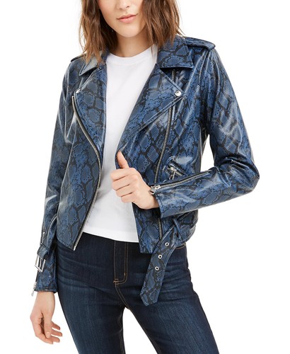 JR22 Calvin Klein Blue Snake Skin Jeans 
