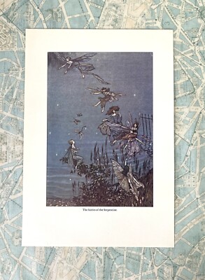 Rackham Book Illustrations Lot of Six Double Sided 12 Images from Peter ...