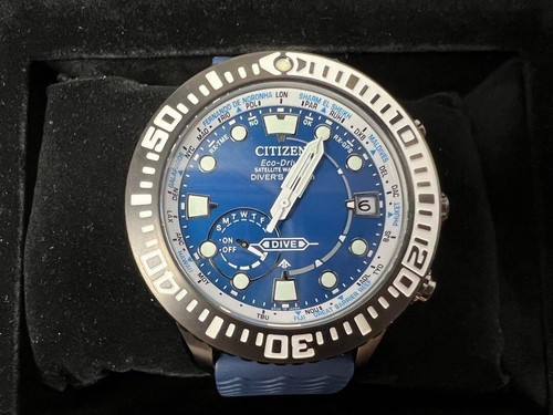 Citizen Blue Mens Analogue Watch Promaster CC5006-06L - Picture 3 of 6