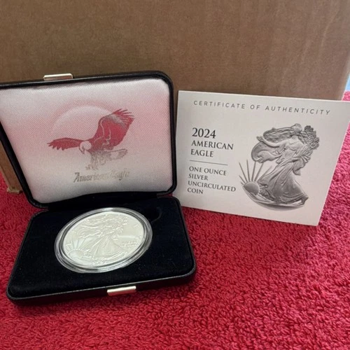 U.S. Mint 2024 American Eagle 1 oz .999 Silver Uncirculated Coin