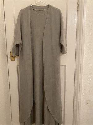 Damen Modest Wear zweiteiliges Outfit Größe Medium in Grau. Top Zustand