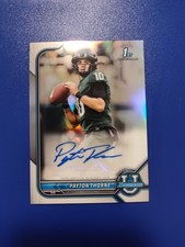 2022  Bowman University - Bowman Chrome Prospect Auto Payton Thorne  1st Bowman