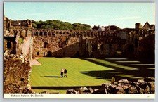 Postcard - Bishops Palace, St. Davids