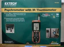 EXTECH HD500 - Psychrometer with 30:1 Infrared Thermometer