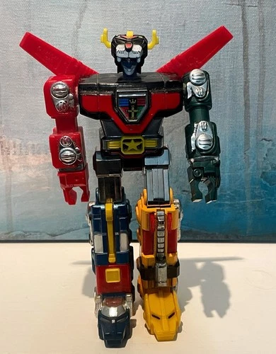 Vintage Voltron Lion Die Cast Bandai 6" Action Figure Robot 1981 TOEI *Taiwan*