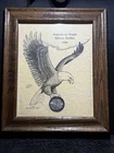 1991 American Silver Eagle 1 Troy oz .999 In Frame Made By Flying Eagle Coins