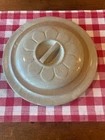 Antique 4-Gallon Red Wing Stoneware Petal Lid (marked 4)