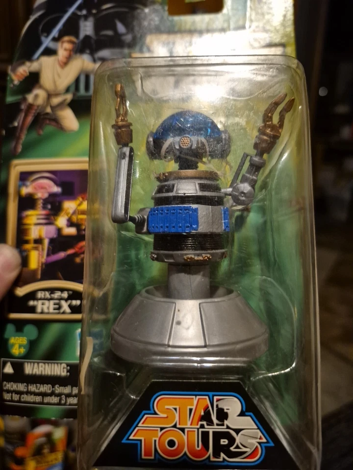 RX-24 REX Star Wars Star Tours Disney Parks Figura Exclusiva Serie 1 2002 NUEVO Foto 2 de 4