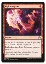 Lightning Axe #170 (NM) Shadows over Innistrad SOI Magic MTG