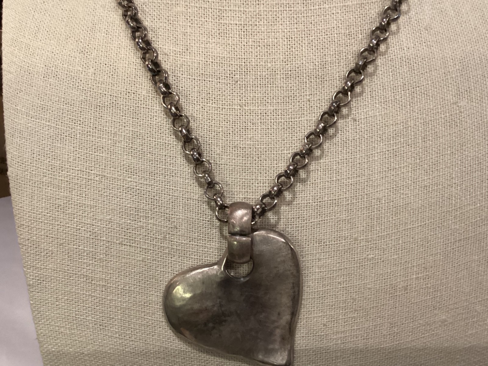 INCREDABLE AUTHENTIC SIGNED DANON HUGE HEART PEND… - image 5