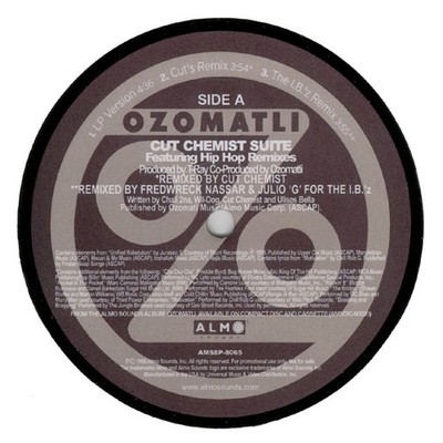 Ozomatli - Cut Chemist Suite Vinyl 12'' 0725855