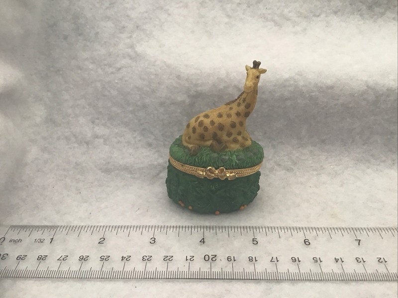 Giraffe Trinket Box, 1998, Ranger International Corp