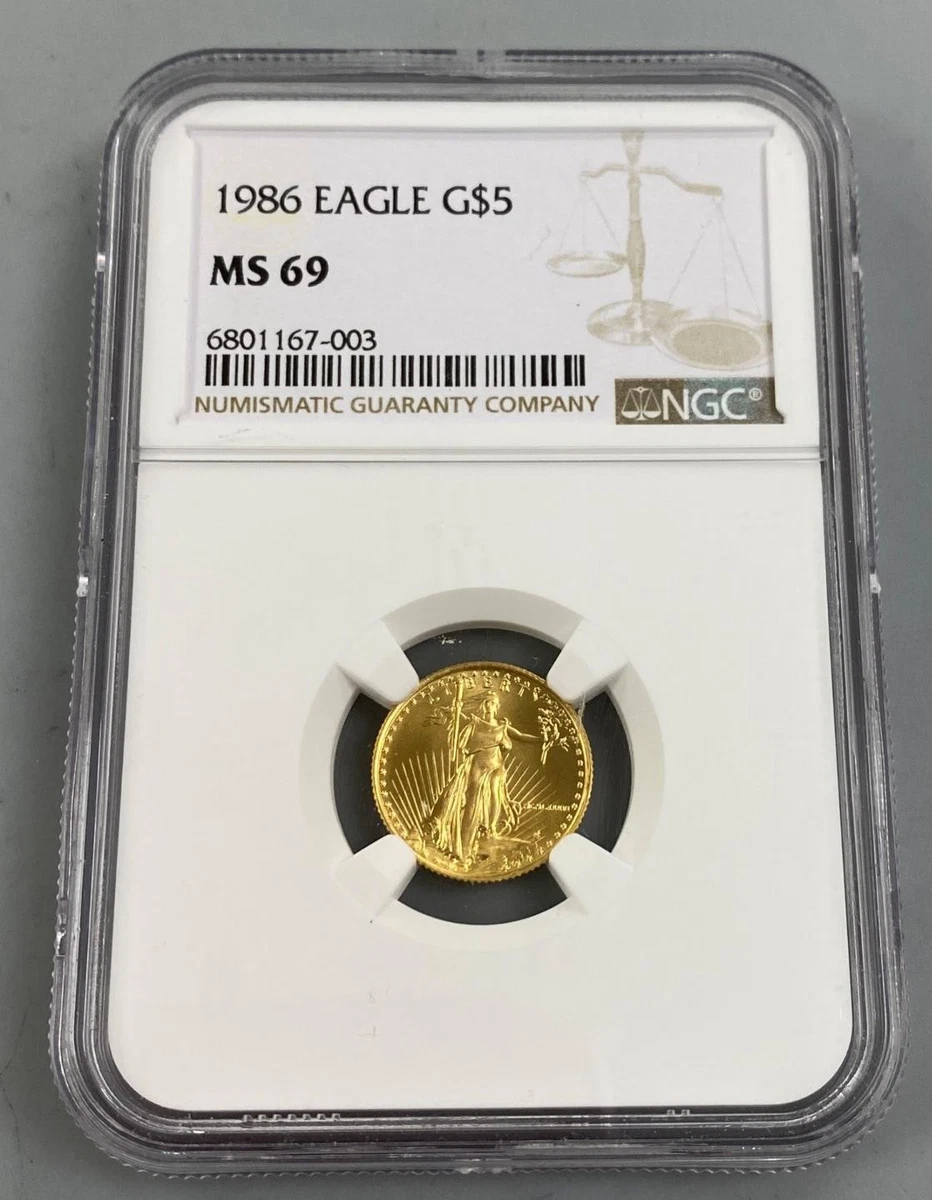 NGC Certified MS 69 American Eagle Gold Bullion Coins for sale | eBay