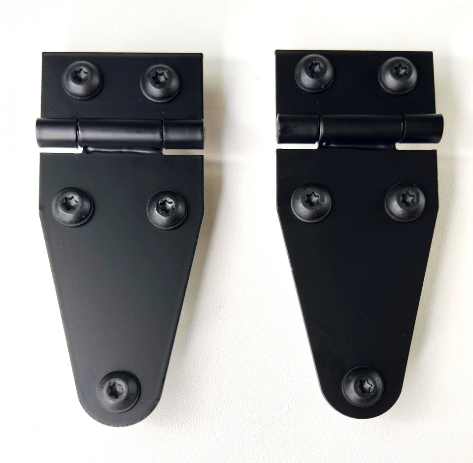 Петли капота с винтами Torx подходят для 72-86 CJ | 1987-1995 Jeep Wrangler YJ (пара) - Изображение 2 из 4