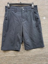 Hurley Dri Fit Shorts Boys Size 16 Charcoal Gray Mid Rise