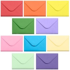 Gift Card Envelopes - Gummed 100-Count Mini Envelopes, Paper Business Card En...