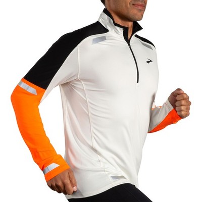 BrooksRun Visible 1/2 Zip 2.0 Men |211516-167| Gut sichtbar im Dunkeln