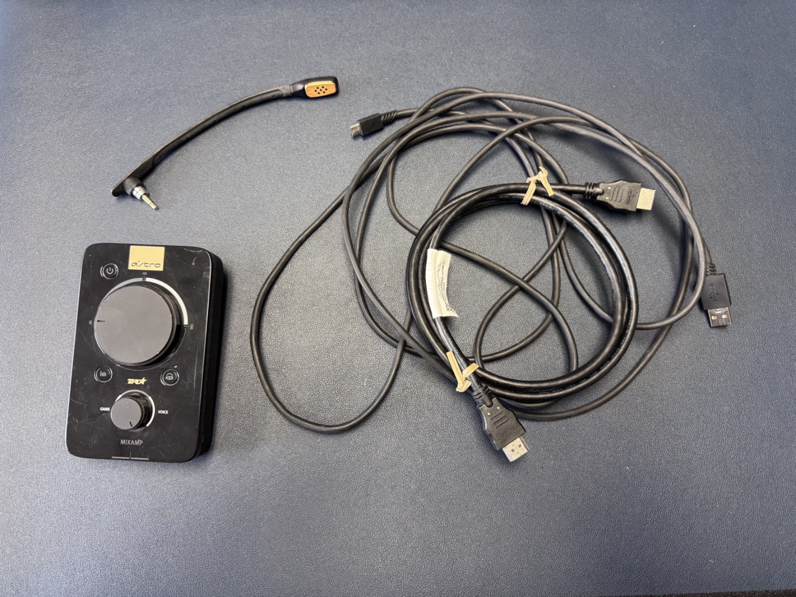 ASTRO Gaming MixAmp Pro MA3P03 Black Audio Mix Amp w/ USB Cable Tested