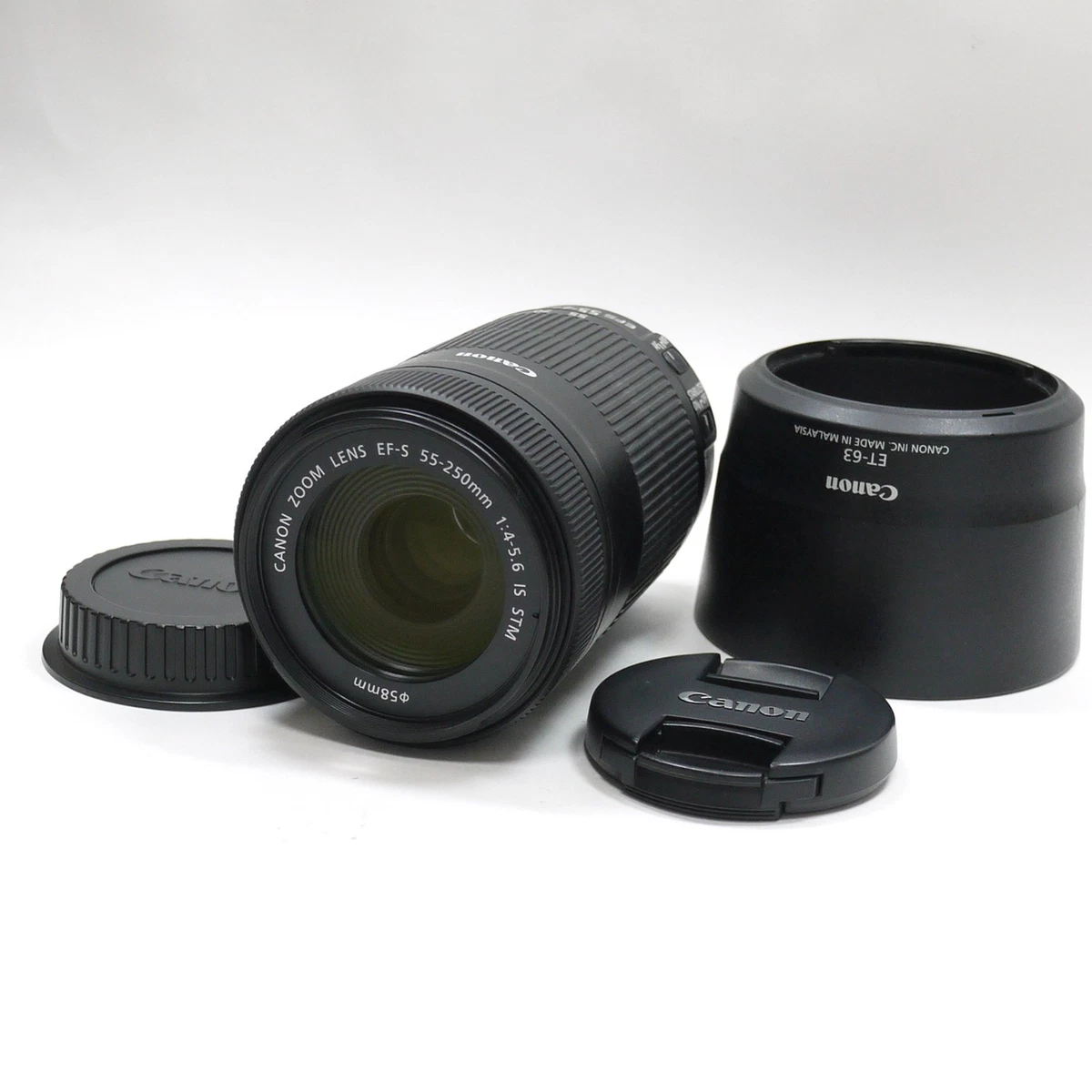 Canon EF-S 55-250mm Focal Camera Lenses for sale | eBay