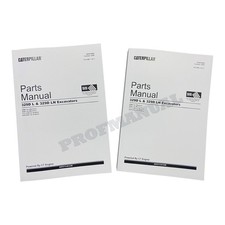 Caterpillar Cat 329D L 329D LN Excavator Parts Catalog Manual SEBP5490