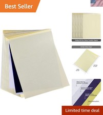 Blue 100 Count Tattoo Transfer Paper - Perfect for Thermal or Freehand Use