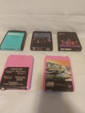 Paul McCartney*Led Zeppelin*Deep Purple (2)* Rolling Stones* 8-track* Lot Of 5