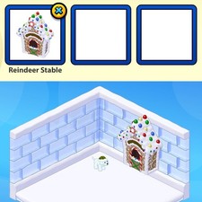 2020 Webkinz Classic CHRISTMAS COUNTDOWN Winter Holiday Prize: Reindeer Stable