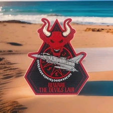 RAF 1435 flight Flt TYPHOON Mount Pleasant Falkland Islands PVC Patch UK FGR4