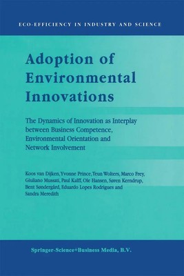 Koos Van Dijken (u. a.) | Adoption of Environmental Innovations | Buch (1999)