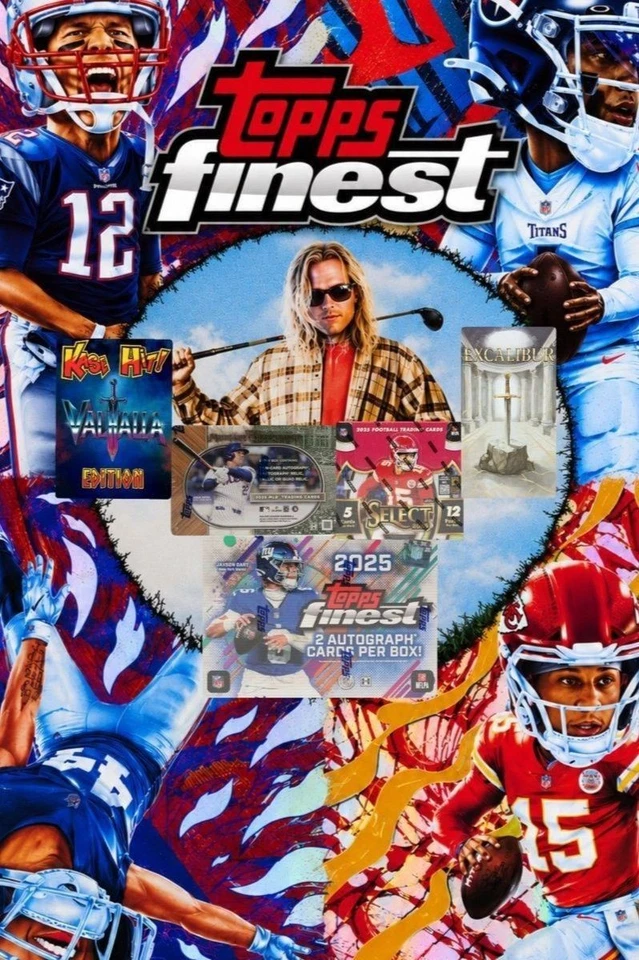 2025 TOPPS FINEST BREAKERS DELIGHT! OPTIC HOBBY! EXCALIBUR! VALHALLA