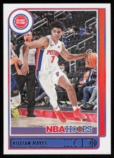 2021-22 NBA Hoops Killian Hayes #175 Detroit Pistons