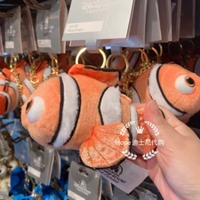 Authentic Shanghai Disney 2025 Finding Nemo Cute Plush Keychain New