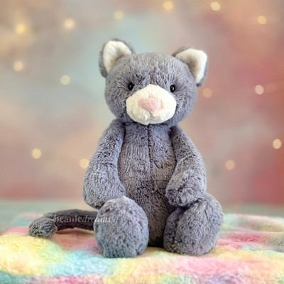   Bashful Kitten   | Jellycat Plush | Medium | Thrifted Cleaned No Hang Tag