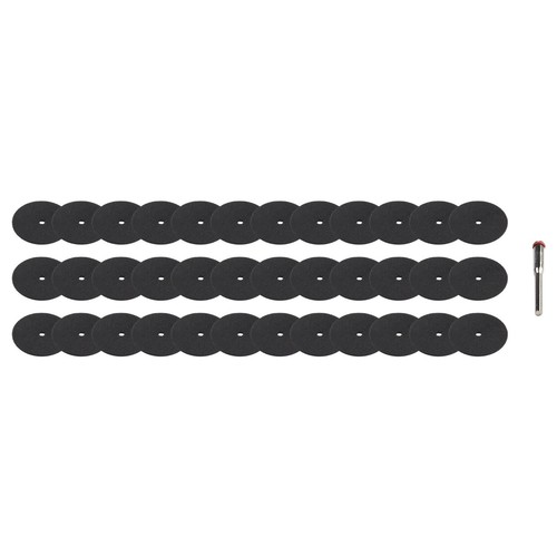 36pcs 24mm Cut-Off Wheel Cutting Disc Kit Set For Rotary Power Tool W/ Mandrel - Picture 8 of 20