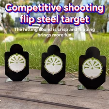 3/6/9pcs Rotating Targets, Slingshot Training Shooting, Rotating Targets