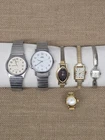6 Vintage Women’s & Mens Watch Lot Timex Bulova and Casio