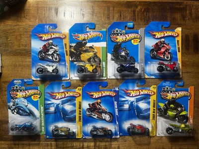 9x Hot Wheels Motorcycle Lot Ducati Treasure Hunt Max Steele Canyon Carver Noz