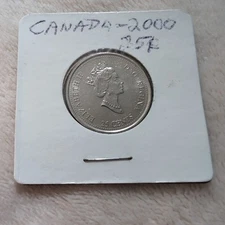 2000 Canadian 25-Cent Ingenuity/February Millennium Quarter Coin UNC