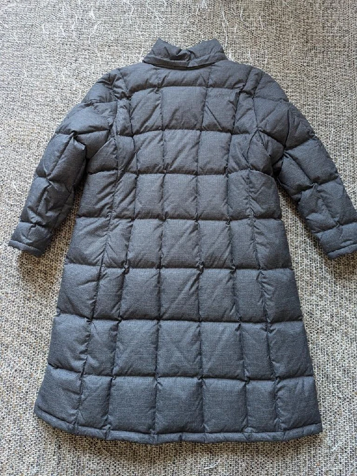 NORTH FACE trench coat GOOSE DOWN puffer jacket 2XL womens - Imagem 3 de 4