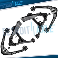 4pc Front Upper Lower Control Arms w/Ball Joints for Chevy Silverado Sierra 1500
