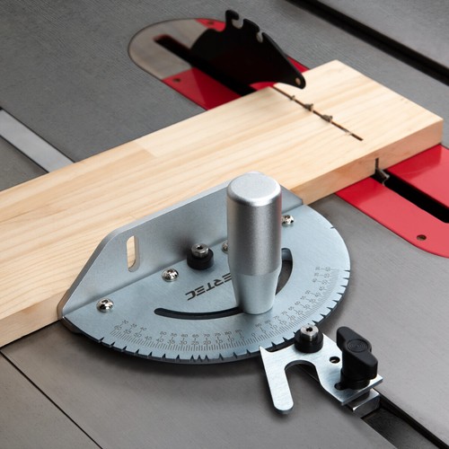 POWERTEC Deluxe Miter Gauge for Table Saw with 27 Angle Stops (71142) - Picture 4 of 9