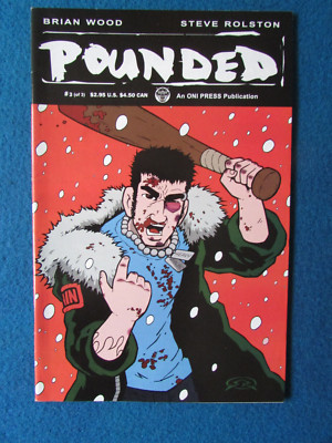 POUNDED Issue 3 ONI Press Comic June 2002 BRIAN WOOD STEVE ROLSTON
